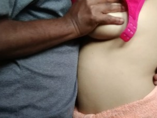 Tamil aunty romancing