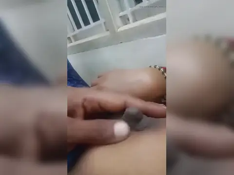 Hot and steamy Tamil Warm talks dirty and gets her big nips and boobs slammed
