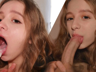 Ailis Moon's Throatpie Compilation: Muddy Jism Glazed in Jism