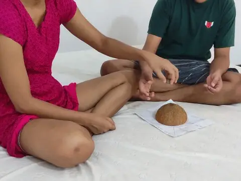 Nithuni31 gets her taut Japanese cooch ruined in Sri Lanka Clothes Remove Gameplay