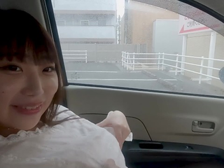 Observe Technical Knock's torrid car blowage and hj abilities with a plump Chinese stunner in undergarments