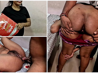 Naveen & Promila get creampied after failing to complete their homework in Hindi