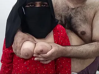 Sobia Nasir gets her Pakistani step-parent's rock hard schlong in her Hijaab