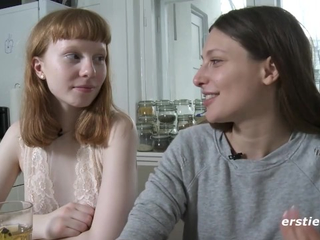 Bonnie & Talia's fur covered ukrainian cooter gets ate & finger-tickled in super-steamy audition session